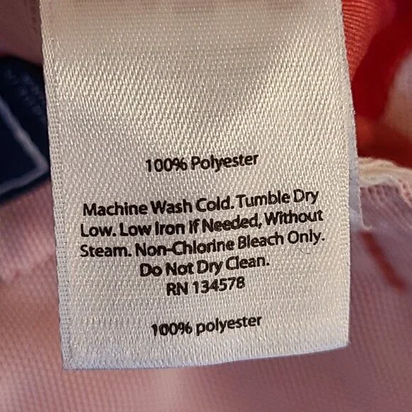 Vineyard Vines Links Shorts Mens 28 Salmon Coral Pink - Picture 5 of 7